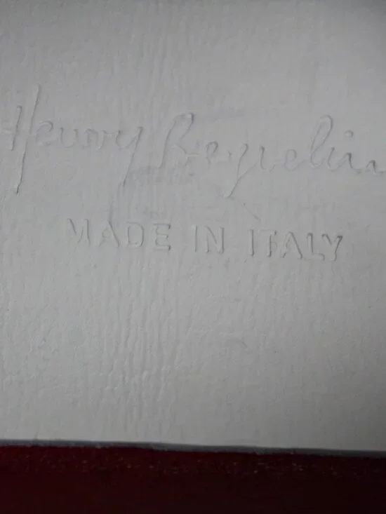 NEW Henry Beguelin White Shoulder Bag Omino Logo Turn Lock Handbag - Picture 13 of 16